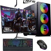 Resim İzoly Sauron x İ5-12400F 16GB 512GB M.2 Nvme Rtx 3060 2x 12GB 24" 165Hz Oyuncu Masaüstü Bilgisayarı 