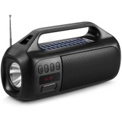 Resim Concord YGA79 Solar Güneş Enerji FM Fenerli Bluetooth Hoparlör 