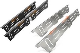 Resim kesurpae Kusursuz Soba Boşluğu Doldurucu Kolay Kurulum ve Temizleme Paslanmaz Çelik Soba Tezgahı Boşluğu Kapağı Paslanmaz Çelik Dökülmeler, siyah 