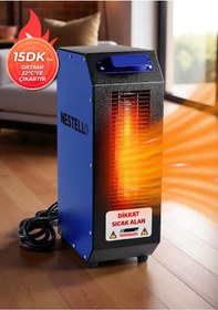 Resim Nestello Elektrikli Isıtıcı 3400w, 3 Kademeli Ayar, Sessiz Fanlı Isıtıcı 