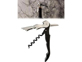 Resim 2 Adet Profesyonel Tirbüşon Pratik Sağlam Garson Tip Açacak Kesici Tirbuşon 