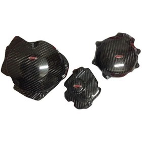 Resim Gp Kompozit Kawasaki Zx-10R 2010-2015 Uyumlu Motor Koruma Kapakla (522060498) 