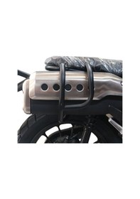 Resim Gp Kompozit Honda Cl 250 2023-2025 Uyumlu Egzoz Koruma Demiri Siyah 