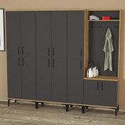 Resim Kalender Dekor Rose-1-3-4-4 Portmanto Vestiyer Ayakkabılık RS06 