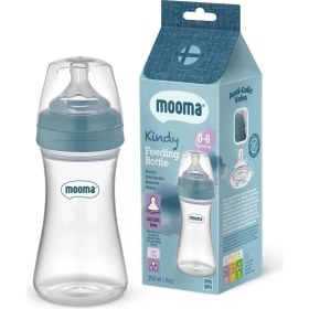 Resim ÖNÇ - PRİME Biberon Anti Kolik Biberon 250 ml Kapaklı Biberon 0 - 6 Ay (Yavaş Akış) 
