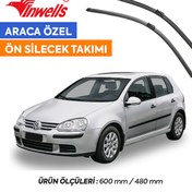 Resim Volkswagen Golf 5 Muz Silecek Takımı 2003-2005 İnwells 