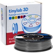 Resim Tinylab 3D 1.75 Mm Gri Pla Filament 