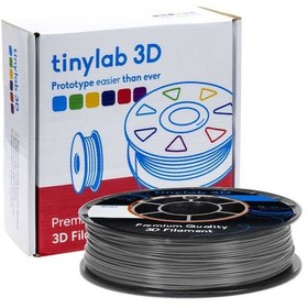 Resim Tinylab 3D 1.75 Mm Gri Pla Filament 