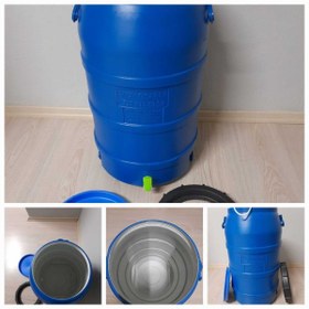 Resim ŞEN PLASTİK AKAY MUSLUKLU 65 LİTRE YAĞ VARİLİ 