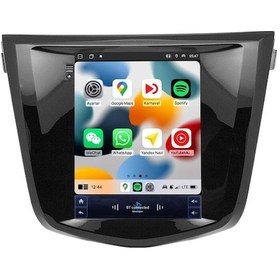 Resim Cartech Crt-980 Ts Nissan Qashqai X-trail Tesla Ekran 2014-2020 Model 4-64gb Android Multimedya Teyp 