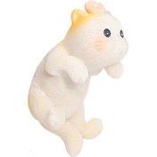 Resim Gajeena 03 Bakışlı Kedi Modeli Reçine Süsleme - Bahçe, Akvaryum Ve Süs Bitkileri İçin Dışarıda Kullanıma Uygun Aslıklı Figür 