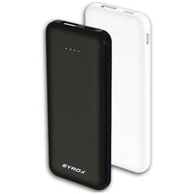 Resim Syrox 5000 Mah Led Göstergeli Siyah Powerbank Syx-pb116 