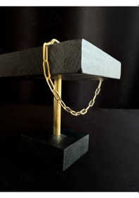 Resim Paperclip Ataş Model Zincir Çelik Halhal Taş Serisi 