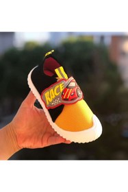 Resim Pandalina Çocuk Panduf Kreş Ev Okul Ayakkabısı Yumuşak Kaydırmaz Taban Cırtcırtlı Kreş Ayakkabısı 