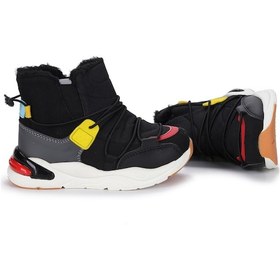 Resim Vicco 943.P21.368 Pablo Erkek/Kız Çocuk Phylon Kar Bot Ayakkabı Siyah 