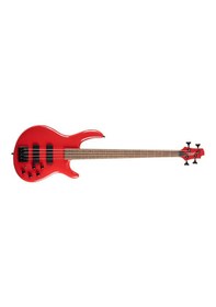 Resim Cort C4 Deluxe Crd Bas Gitar 4 Telli Aktif - Şeker Kırmızısı 