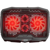 Resim Rampage Ad-rx34 X-frame Siyah 4 Adet Fanlı "9-17" Inç Notebook Soğutucu Stand 