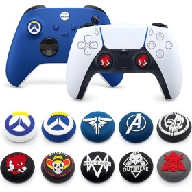 Resim Noktalı Xbox One S/one X/xbox E/xbox 360 Analog Koruyucu Silikon Pad 