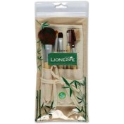 Resim Lionesse Naturel Bamboo Makyaj Fırçası Seti 