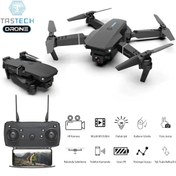 Resim E88 4K HD ÇİFT KAMERALI DRONE APP KONTROL WİFİ Lİ KATLANABİLİR X3 BATARYA 