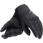 Resim Daınese Eld/trento D-dry Gloves Wmn Black Ocean Depths 