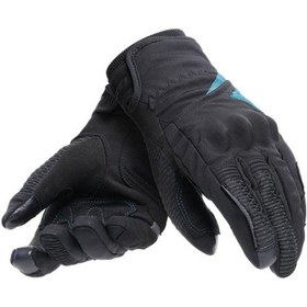 Resim Daınese Eld/trento D-dry Gloves Wmn Black Ocean Depths 