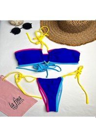 Resim Gia Mavi Bikini Set 
