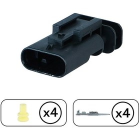 Resim Soketi Dişi 4 Pin Kablosuz 