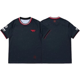 Resim Smile Efficiency Valorant T1 2025 Esports Forması Usta Bangkok Vct Büyük Boy T-shirtbejkadın Bej 