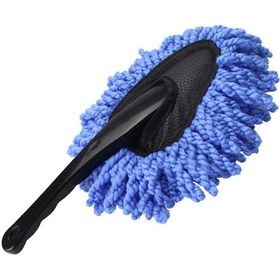 Resim Vkemall Mavi Mini Otomobil Fırça - İç Mekan Toz Temizliği, Cam Temizleyici, Ultra İnce Fiber - Araç İçi Temizlik Aracı 