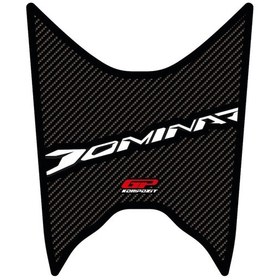 Resim GP Kompozit Bajaj Dominar 250 / 400 2020-2024 Uyumlu Tank Pad Karbon 