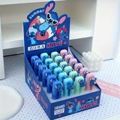 Resim 1 adet Disney Stitch Kauçuk Silgi - Sevimli Gülümseyen Yüz Tasarımı, İtme-Çekme Mekanizması, Dayanıklı ve Kokusuz, Temizlemesi Kolay, Öğrenciler ve Öğretmenler için Mükemmel Okula Dönüş Hediyesi, Okul Malzemeleri, Canlı Renkler, Pürüzsüz Dokulu 