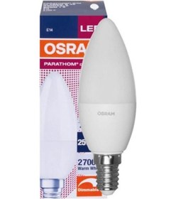 Resim Osram Parathom 5W 40W Dim Led Mum Ampul Sarı 2700K E14 