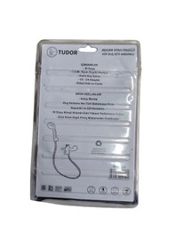 Resim Duş Başlığı Hortumlu Siyah Lüks Model Mat - Siyah 