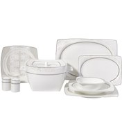 Resim Korkmaz Bone Selection 60 Parça Kare Yemek Takımı A8437 
