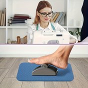 Resim Dikiş Makinesi Titreşim Önleyici Ped - Gürültü Azaltma & Stabilite için Kaymaz Ayak Yastığı, El Sanatları Organizasyonu & Taşıma için Mavi Dokulu Yüzey, Dikiş Depolama için Çok Renkli Seçenekler 