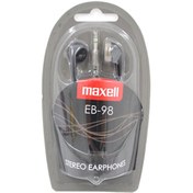 Resim Maxell Siyah Kulaklık 303499 Eb-98 