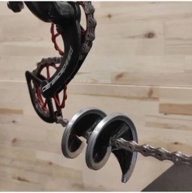 Resim Formula X Bisiklet Zincir Temizleme Fırçası / 360° Temizlik Yapabilen Spiral Fırça 