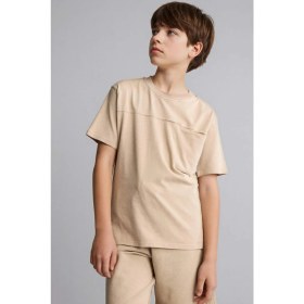 Resim DeFacto New Regular Fit Bisiklet Yaka Kısa Kollu Tişört Erkek Çocuk G9417A826SM 