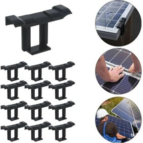 Resim 50PCS 40MM Güneş Paneli Su Drenaj Klipsleri Fotovoltaik Panel Su Drene Klipsli Klipsli Durgun Su Tozunu Çıkarın (Yurt Dışından) 