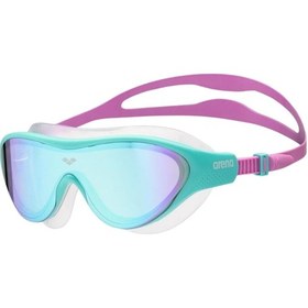 Resim Arena Arena The One Mask Mr Unisex Çocuk Mavi Yüzücü Gözlüğü 9089 Mavi 