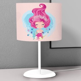 Resim Lina Home Bebek, Çocuk Odası Modern Temalı Tekli Masaüstü Abajur Gece Lambası Model 00036 