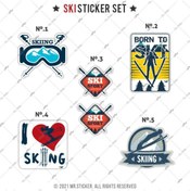 Resim Bay Etiket Hbgbdl8 Kayak Sticker Seti 5 Parca 