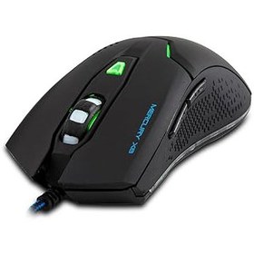 Resim Everest Mercury X8 LED Işıklı 6d 3200DPI Optik Gaming Oyuncu Mouse, Siyah 