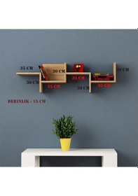 Resim Rafkestir Siena Duvar Raf Seti Beyaz ( Mat ) 