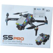 Resim Wirkmarkt S5 Pro Katlanabilir Drone Fpv Mobil Takip, Akrobatik Uçuş, Brushless Motor 50X ZOOM,Içerik Üretimi (Çantalı) 
