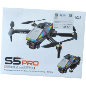 Resim Wirkmarkt S5 Pro Katlanabilir Drone Fpv Mobil Takip, Akrobatik Uçuş, Brushless Motor 50X ZOOM,Içerik Üretimi (Çantalı) 