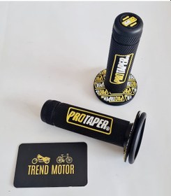 Resim Protaper Elcik Takım Siyah Sarı - Motosiklet Cross 