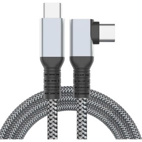 Resim Vr-C Oculus ile Uyumlu Vr5 Link Kablosu 5 M, 5gbps USB 3.2 Gen 1 Hızlı Veri Aktarımı, Hızlı Şarj Usb-C, 2 Uyumlu (Type C To Type C) Kablo; Sanal Gerçeklik Gözlüğü Uyumlu 