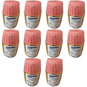 Resim Dolphin Muffin Kağıt Karton Altın Pembe Cupcake Kek Kalıbı Kapsülü Kabı - 25 Adetlik 10 Paket 